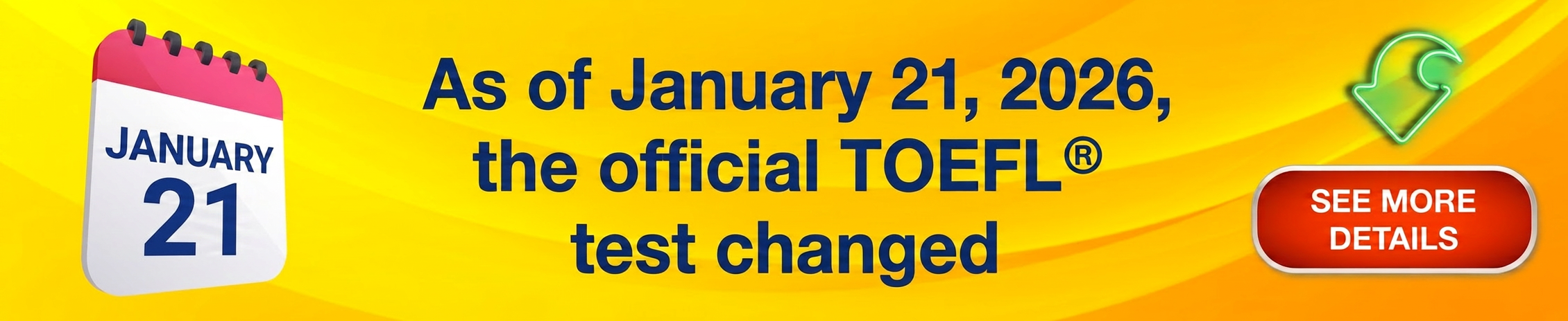 โปรแกรม TOEFL® Test Preparation / TOEFL® and University Preparation