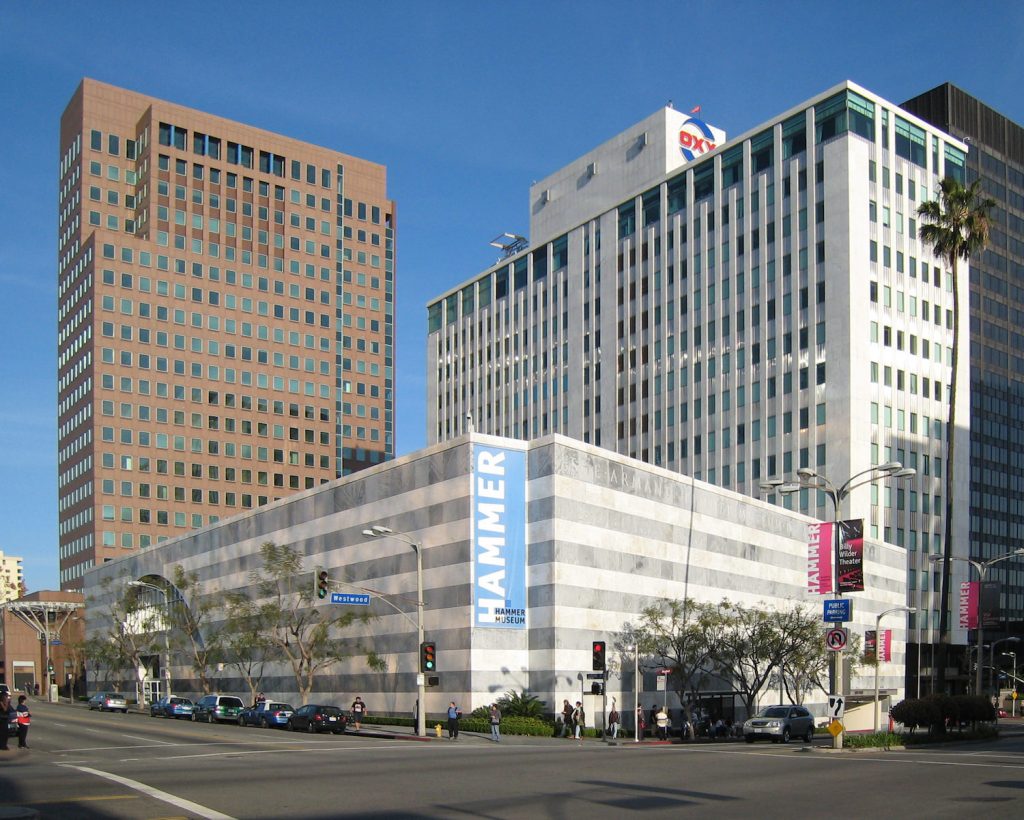 The Hammer Museum, the most famous museums in LA, is right next to our campus.