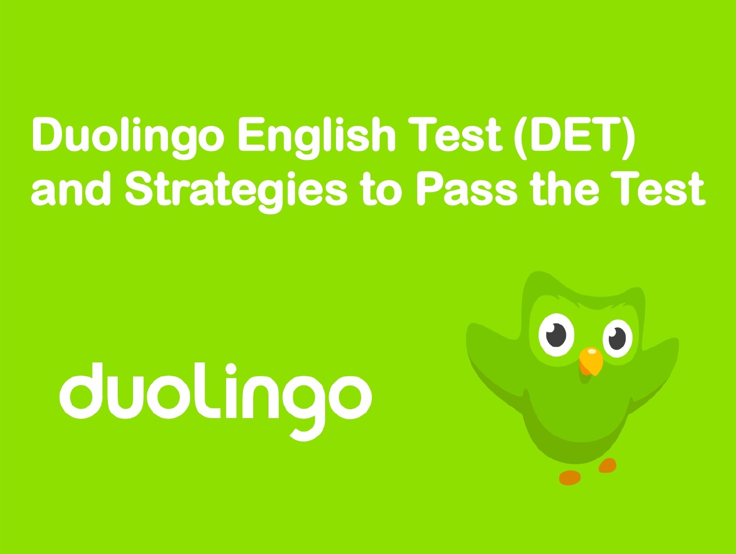 Duolingo English Test (DET) и стратегии прохождения теста — Affordable  English School in Los Angeles | Mentor Language Institute